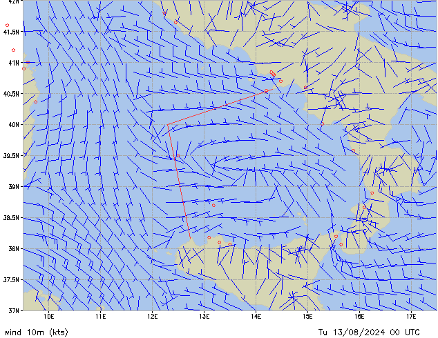 Tu 13.08.2024 00 UTC