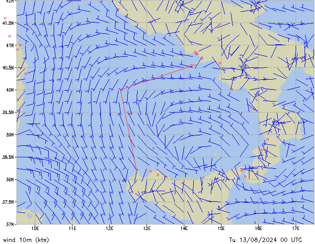 Tu 13.08.2024 00 UTC