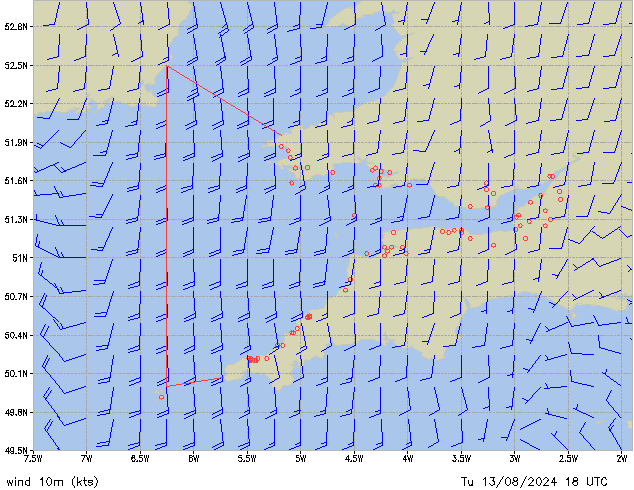 Tu 13.08.2024 18 UTC