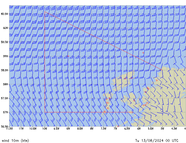 Tu 13.08.2024 00 UTC