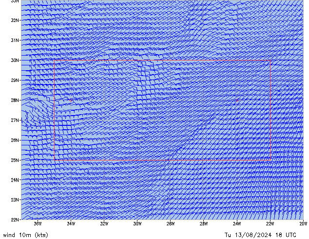 Tu 13.08.2024 18 UTC