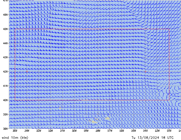 Tu 13.08.2024 18 UTC