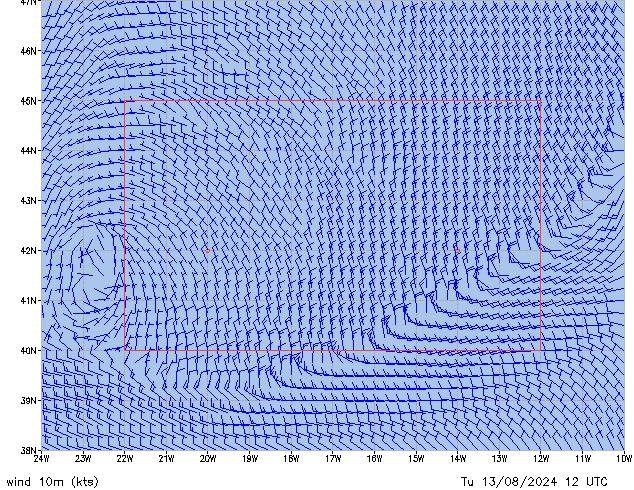 Tu 13.08.2024 12 UTC