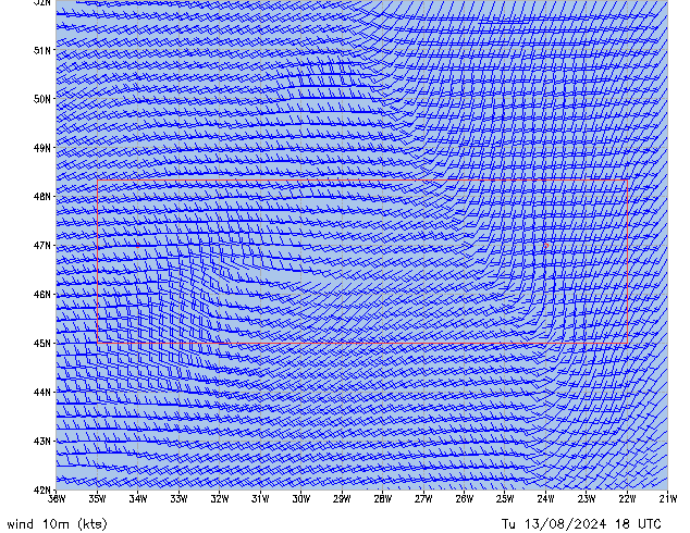 Tu 13.08.2024 18 UTC