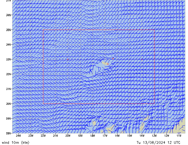 Tu 13.08.2024 12 UTC