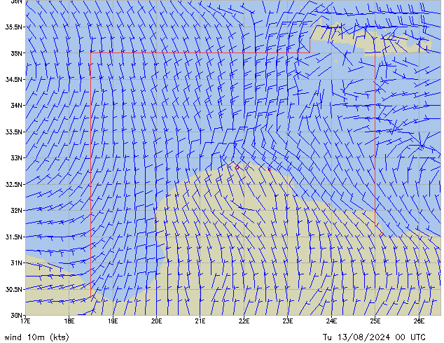 Tu 13.08.2024 00 UTC