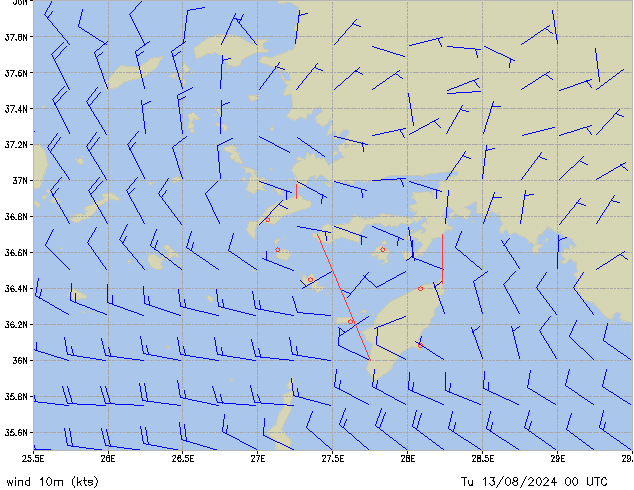 Tu 13.08.2024 00 UTC