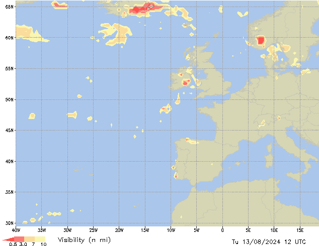 Tu 13.08.2024 12 UTC