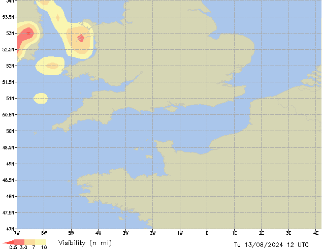 Tu 13.08.2024 12 UTC