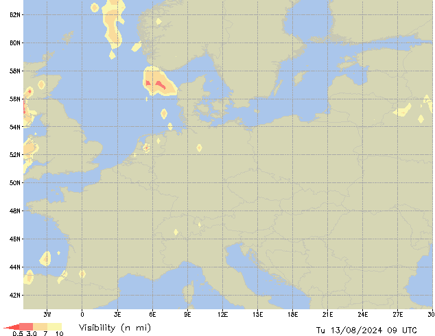 Tu 13.08.2024 09 UTC