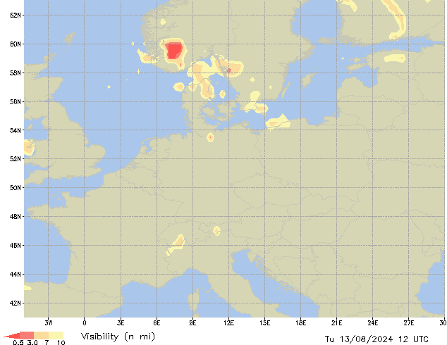 Tu 13.08.2024 12 UTC