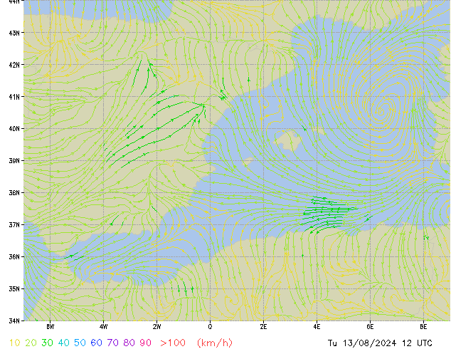 Tu 13.08.2024 12 UTC