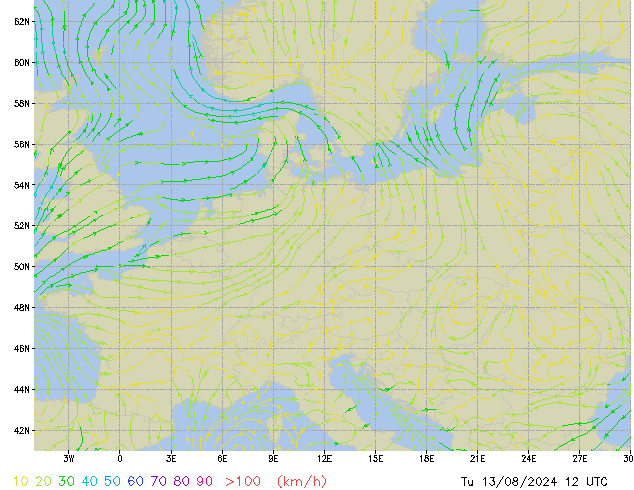 Tu 13.08.2024 12 UTC