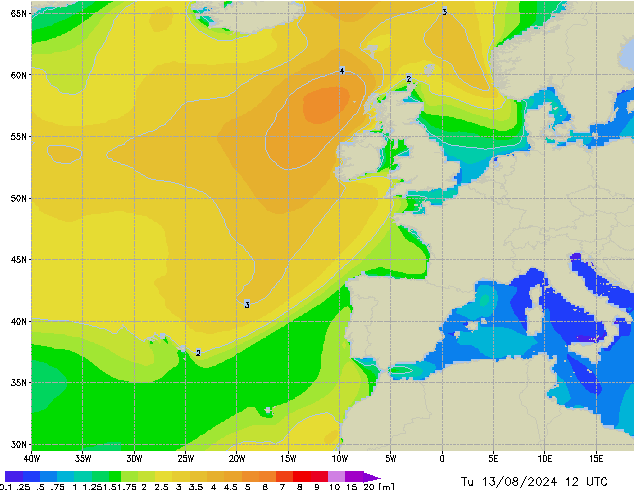 Tu 13.08.2024 12 UTC