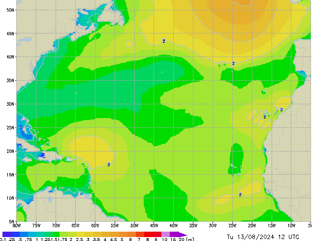 Tu 13.08.2024 12 UTC