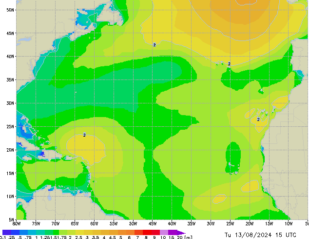 Tu 13.08.2024 15 UTC