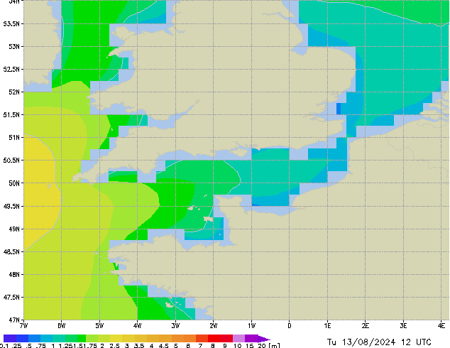 Tu 13.08.2024 12 UTC