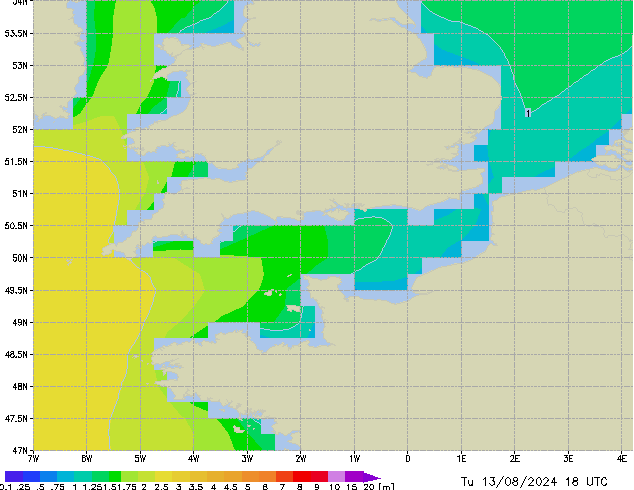 Tu 13.08.2024 18 UTC