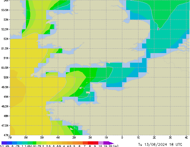 Tu 13.08.2024 18 UTC