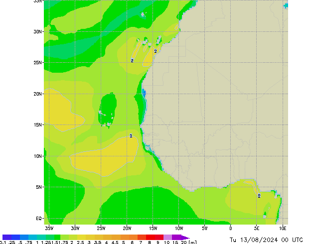 Tu 13.08.2024 00 UTC