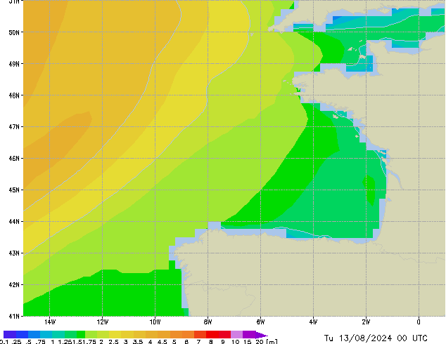 Tu 13.08.2024 00 UTC