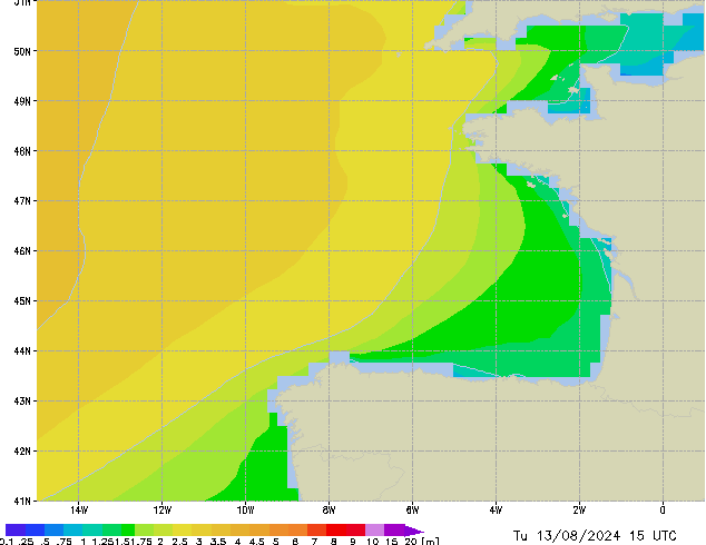 Tu 13.08.2024 15 UTC