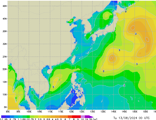 Tu 13.08.2024 00 UTC