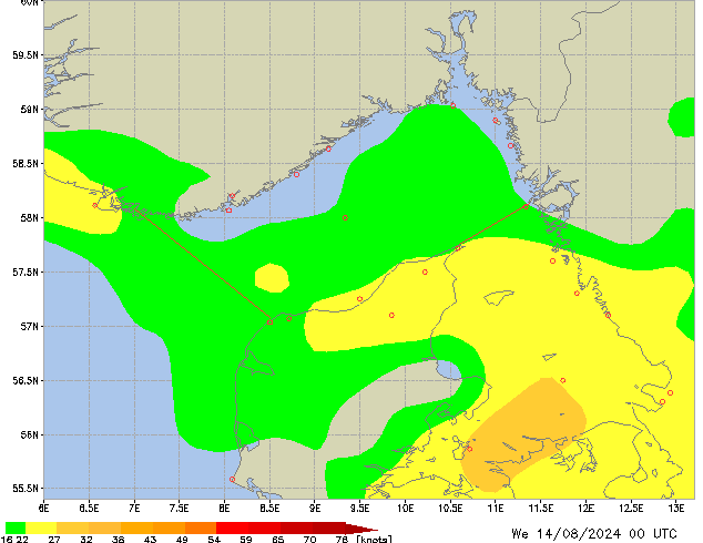 We 14.08.2024 00 UTC