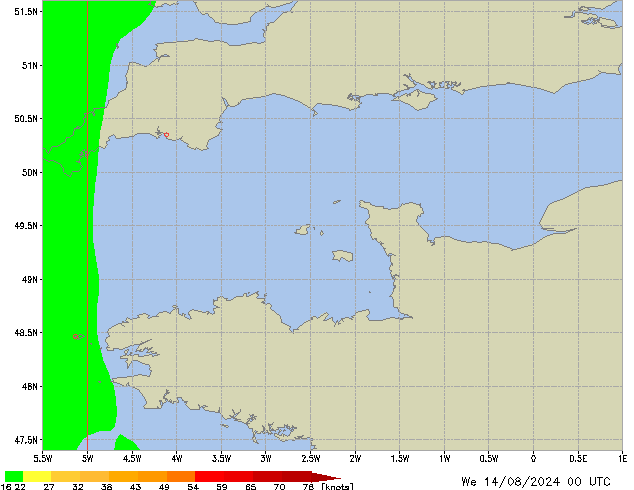 We 14.08.2024 00 UTC