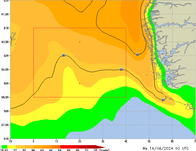 We 14.08.2024 00 UTC