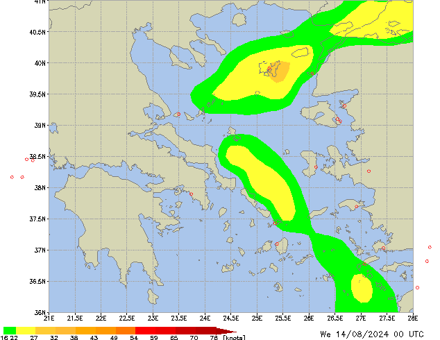 We 14.08.2024 00 UTC