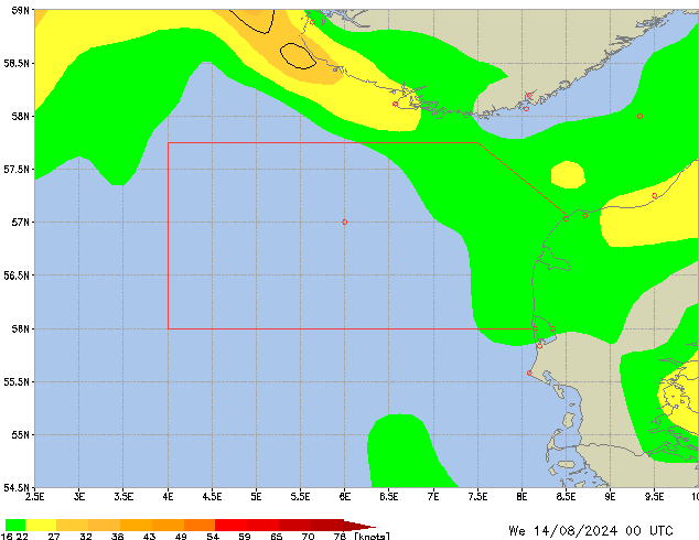 We 14.08.2024 00 UTC