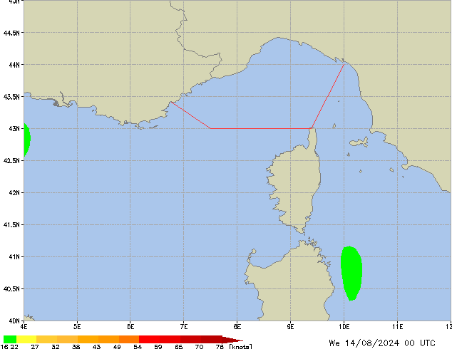 We 14.08.2024 00 UTC