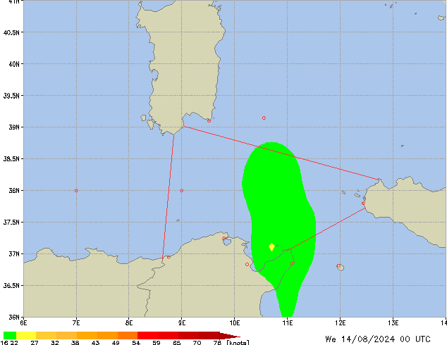 We 14.08.2024 00 UTC