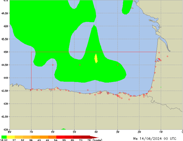 We 14.08.2024 00 UTC