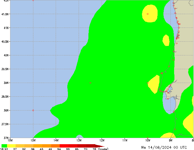 We 14.08.2024 00 UTC