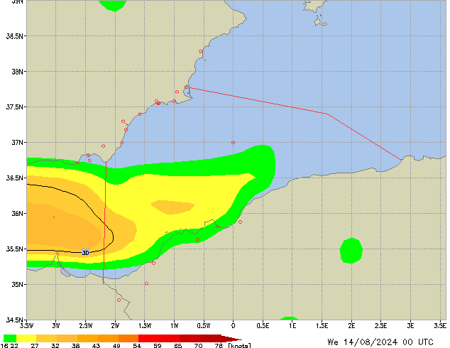 We 14.08.2024 00 UTC