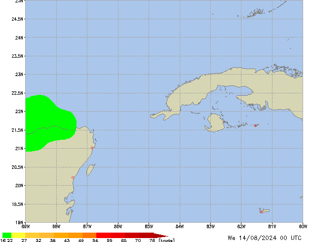 We 14.08.2024 00 UTC