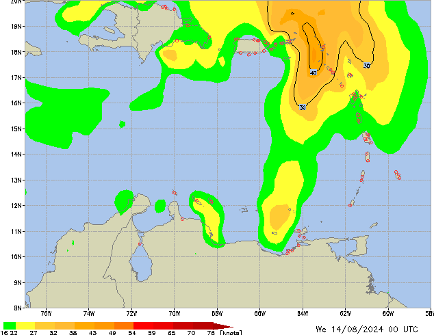 We 14.08.2024 00 UTC