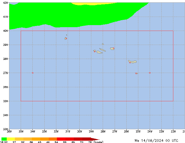 We 14.08.2024 00 UTC