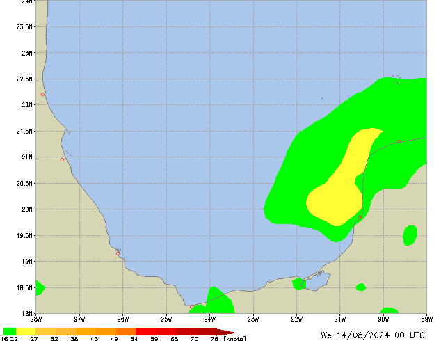 We 14.08.2024 00 UTC