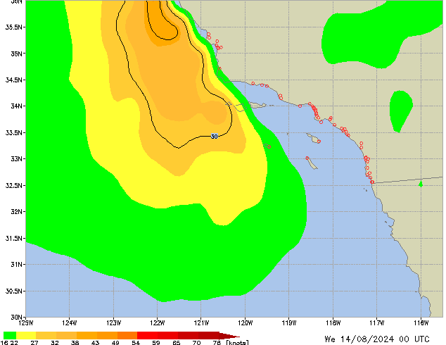 We 14.08.2024 00 UTC