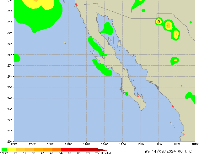 We 14.08.2024 00 UTC