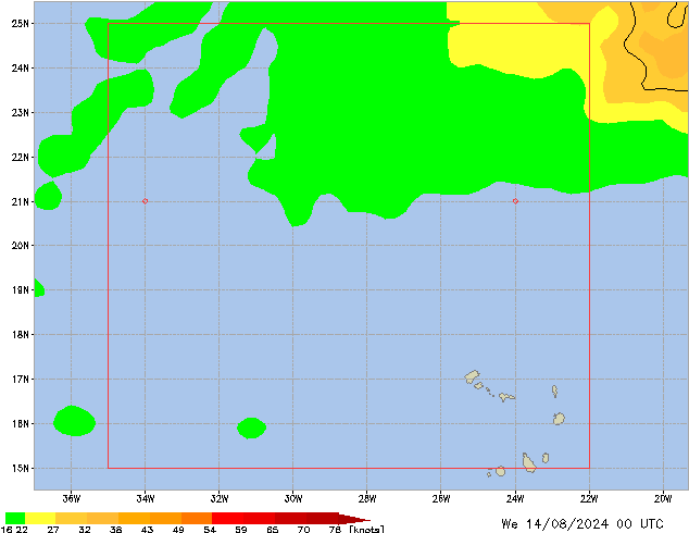 We 14.08.2024 00 UTC