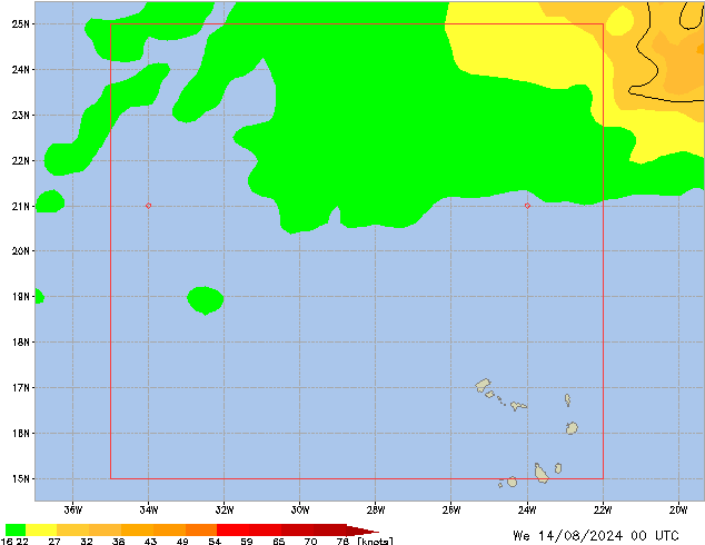 We 14.08.2024 00 UTC