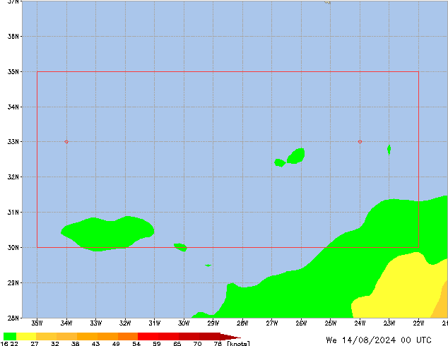 We 14.08.2024 00 UTC