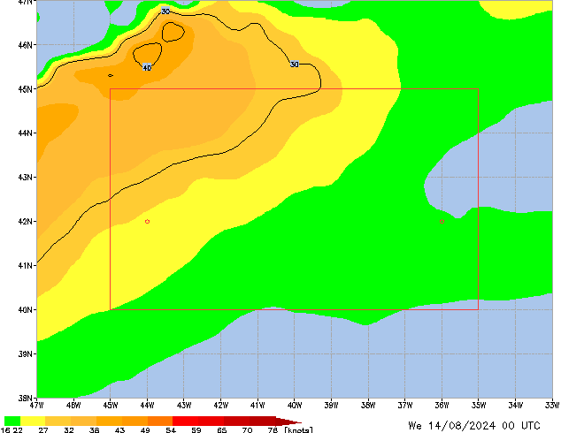 We 14.08.2024 00 UTC