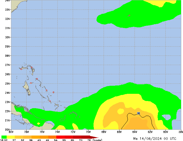 We 14.08.2024 00 UTC