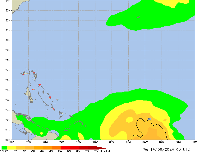 We 14.08.2024 00 UTC