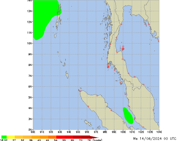 We 14.08.2024 00 UTC